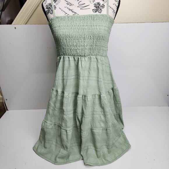 Women's Spaghetti Strap Cute Short Mini Sundress Sleeveless Summer Dress Size M - Picture 2 of 10